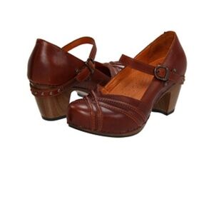 Dansko Mary Jane Heals Natural leather size 39